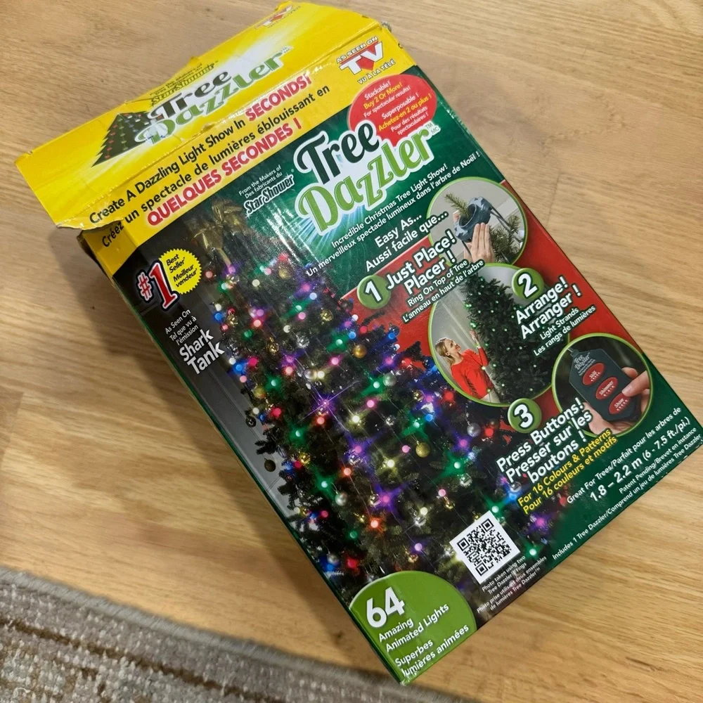 Christmas Tree Light Dazzler Xmas LED Decoration Lights